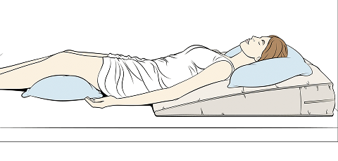 Back sleeping position