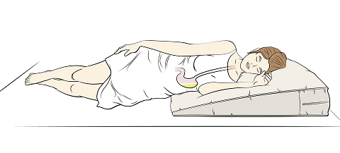 Side sleeping position